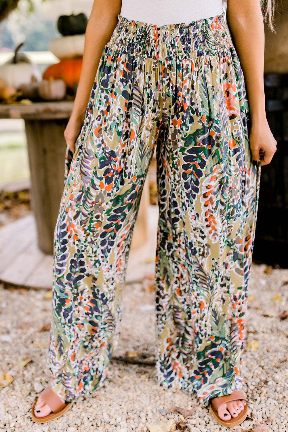 Kayden  Wide Leg Casual Pants