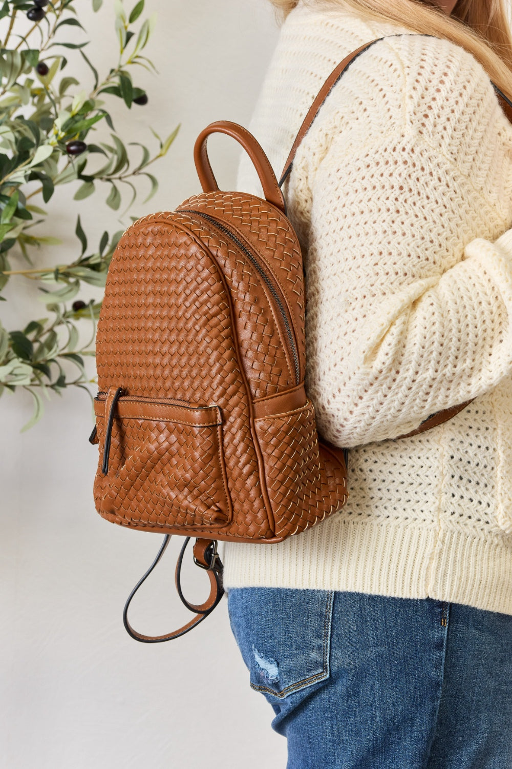 Vera Woven Backpack