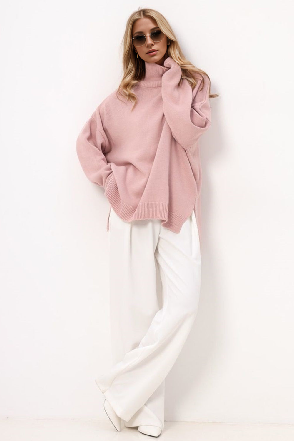 Maddie Turtleneck Long Sleeve Sweater