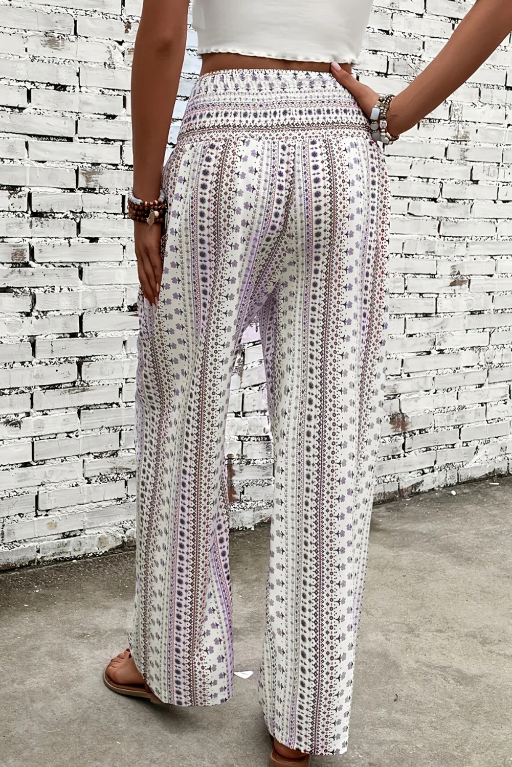 Jenna Drawstring Wide Leg Pants