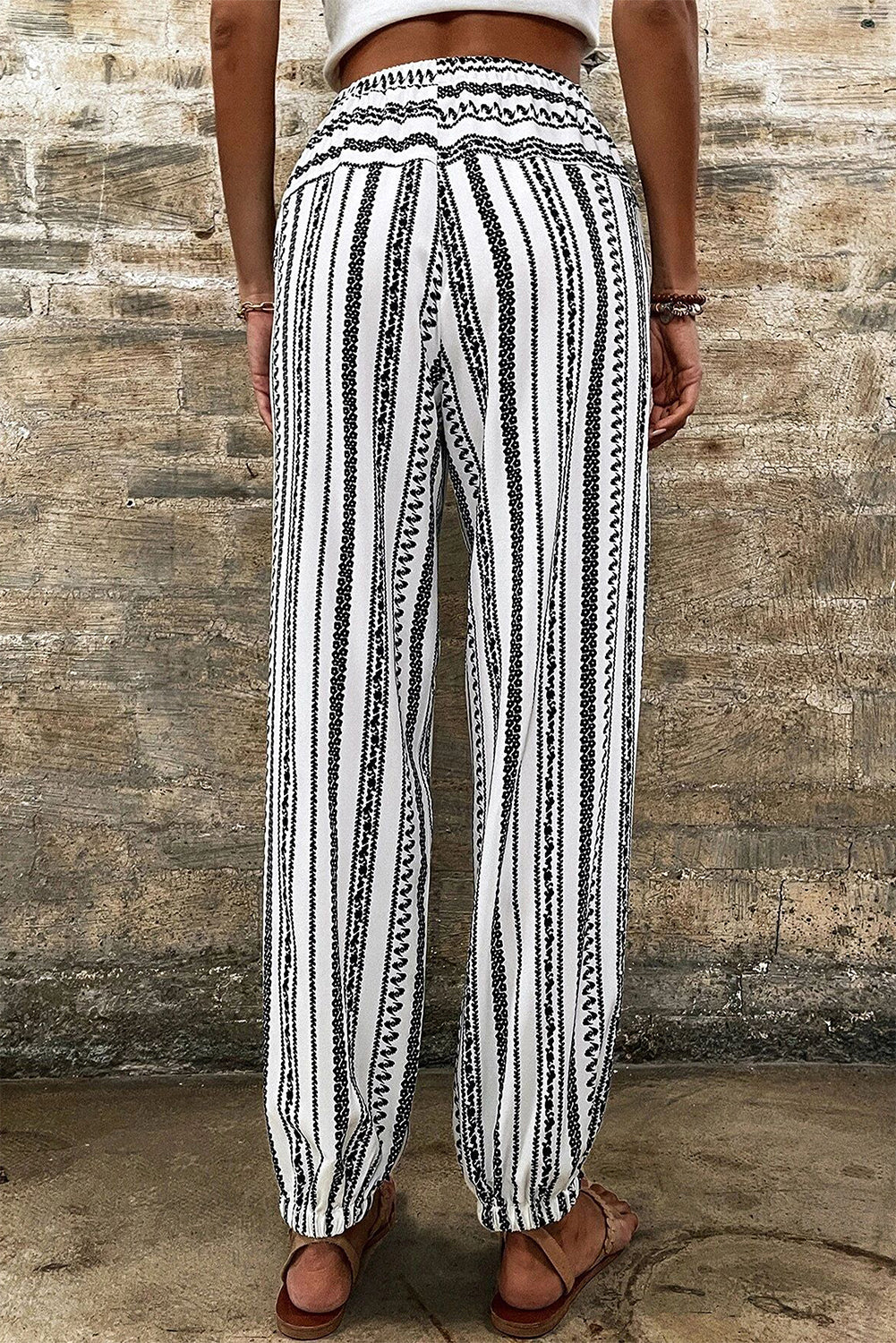 Nicolette Drawstring Cuff Pants