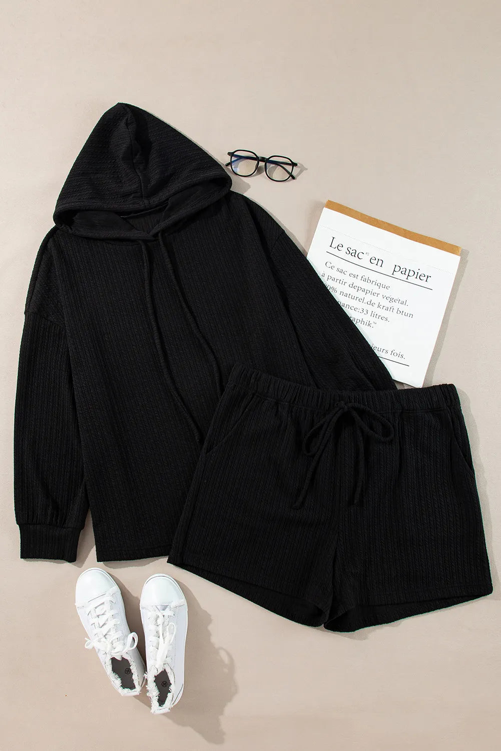 Gia Hoodie and Shorts Set