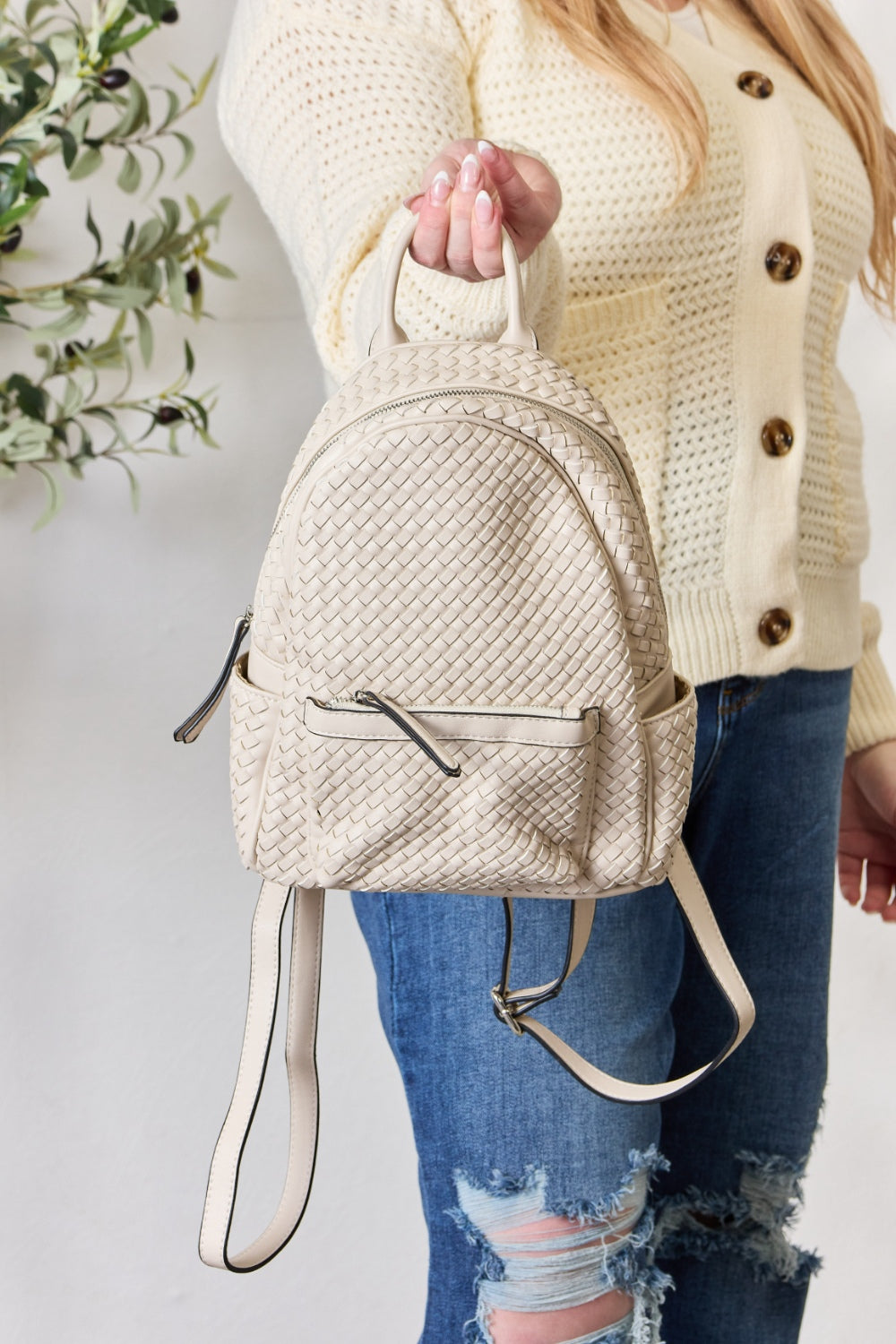 Vera Woven Backpack