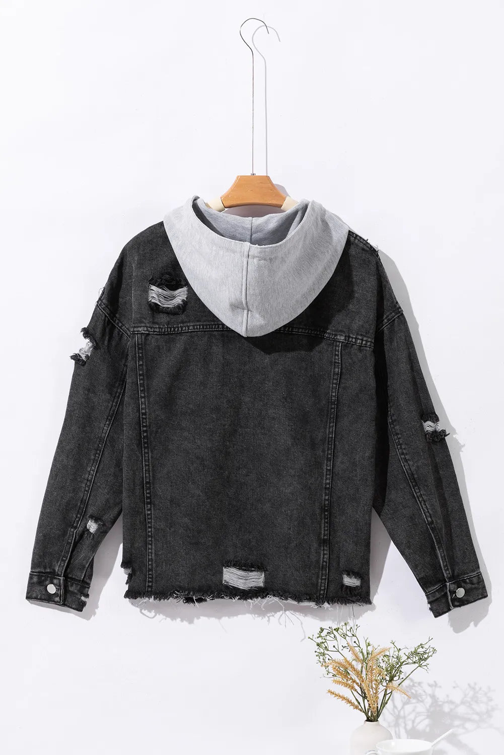 Fern Hooded Denim Jacket