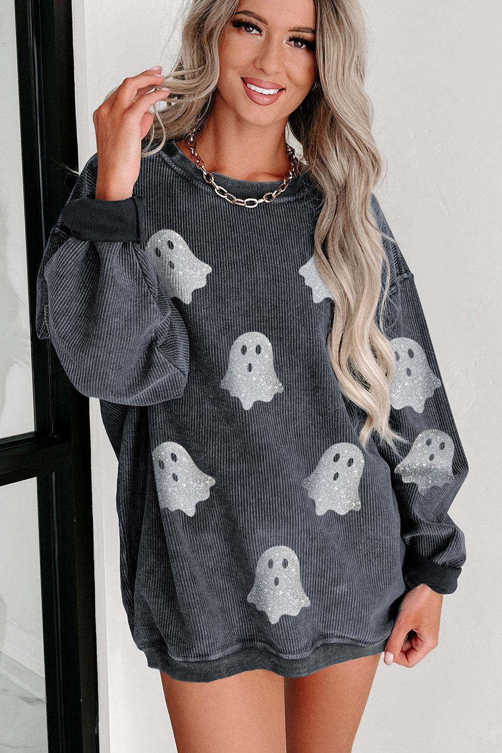 Ghost Corded Sweatshirt