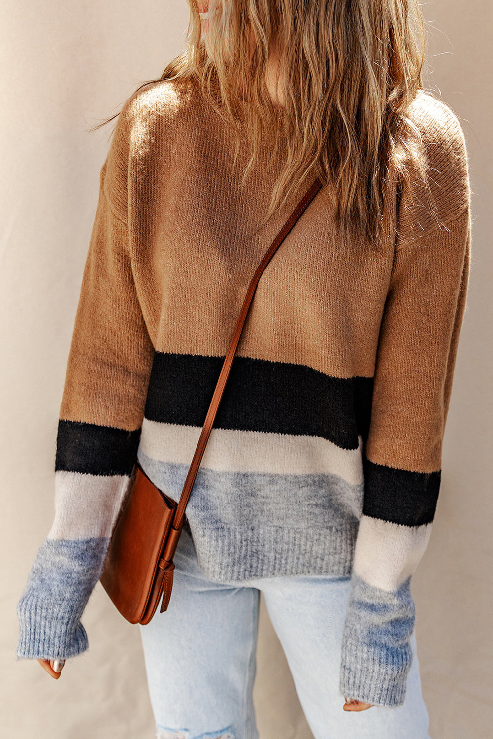 April Ribbed Knit Sweater