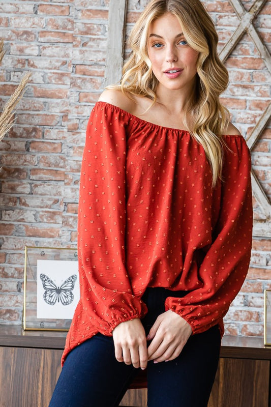 Britt Off Shoulder Top