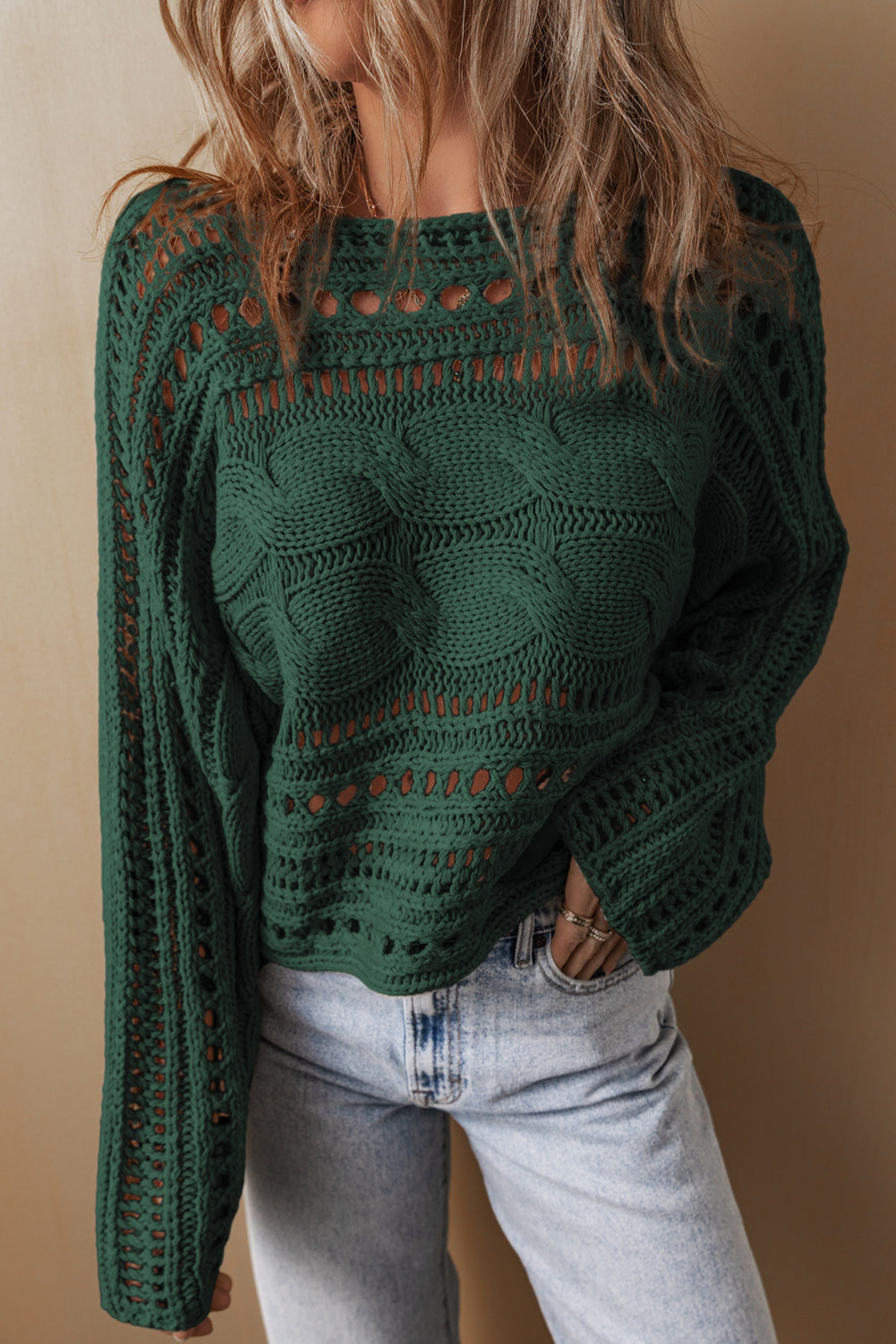 Kelsey Knit Cropped Sweater