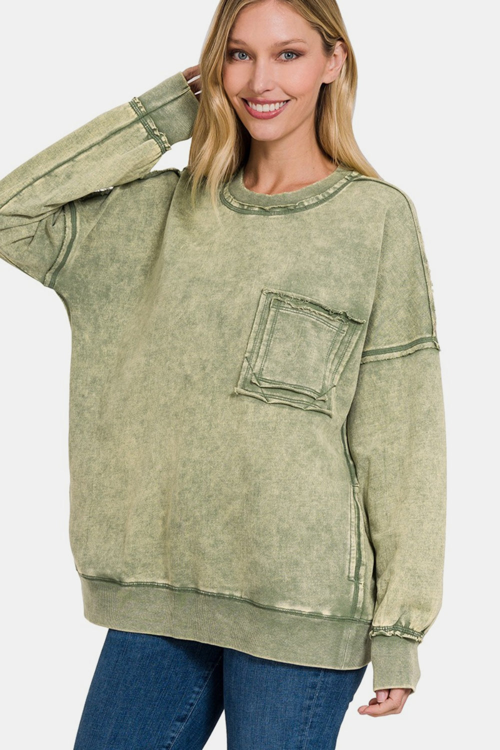 Vera Shoulder Sweatshirt