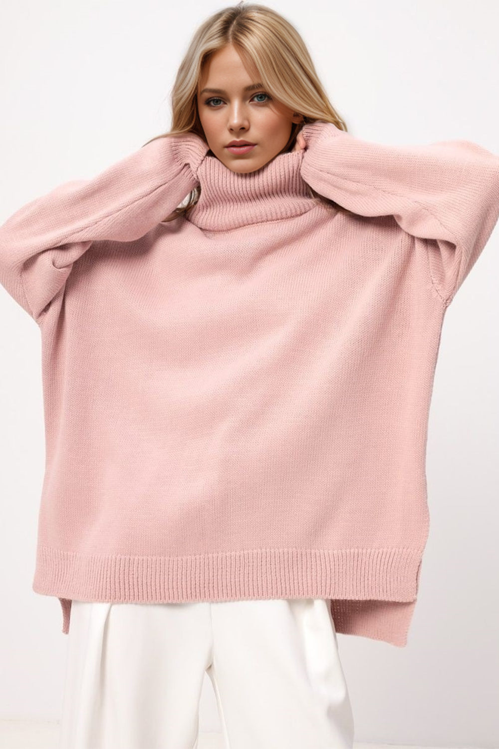 Maddie Turtleneck Long Sleeve Sweater