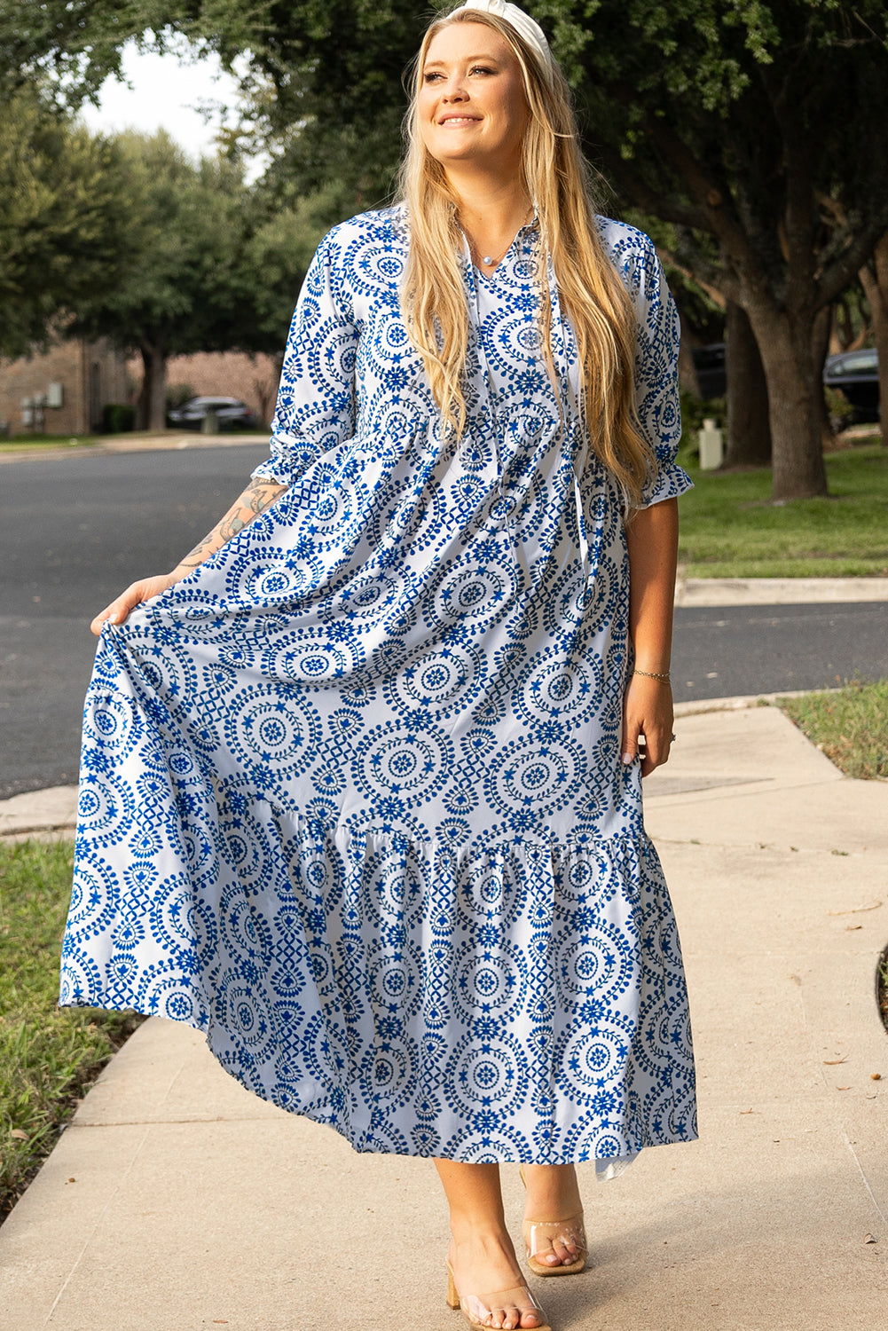 Sara Plus Size Maxi Dress